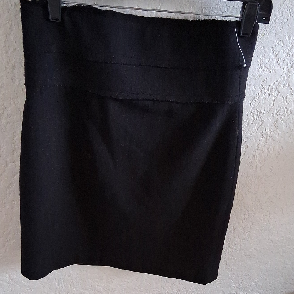 Robert Rodriguez Elegant Black Mini Skirt